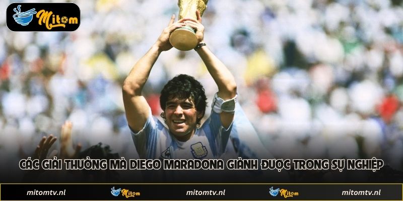 Các Giải Thưởng Mà Diego Maradona Giành Được Trong Sự Nghiệp